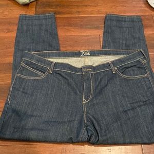 NWOT Old Navy Diva Womens Jeans 20 Dark Wash